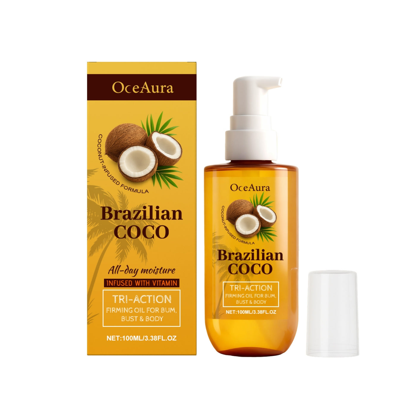 Coconut Firming Moisturizing Oil