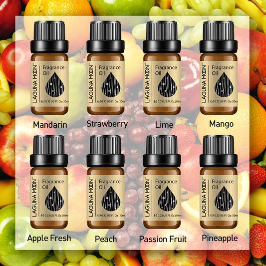 Lagunamoon 10ml Apple Coconut Fragrance Oil Strawberry Oran