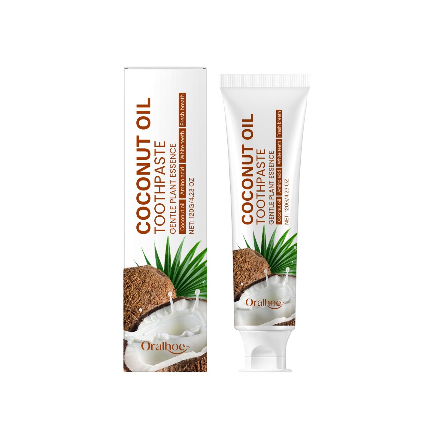 Coconut Oil Whitening Toothpaste