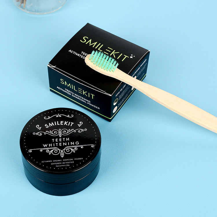 Mint Flavored Coconut Shell Activated Carbon Tooth Powder